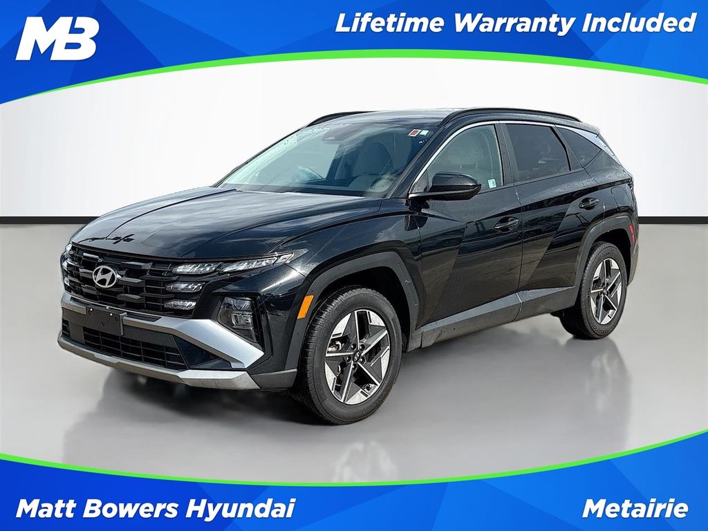 Phantom Black 2025 Hyundai Tucson SUV / Crossover All-Wheel Drive 8-Speed Automatic