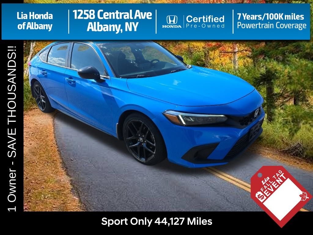 2022 Honda Civic Hatchback Sport FWD   
