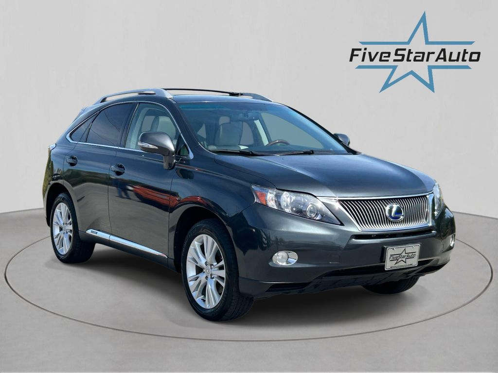 Gray 2010 Lexus RX Hybrid 450h AWD SUV / Crossover All-Wheel Drive Continuously Variable Transmission