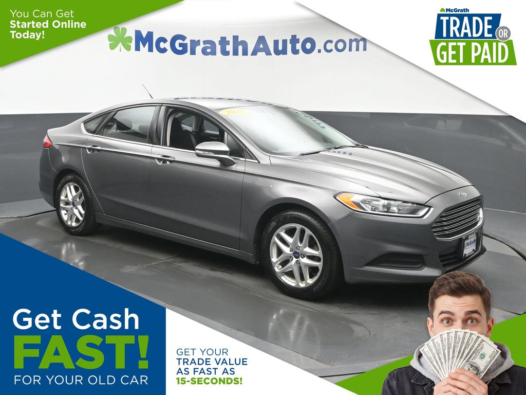 Sterling Gray 2013 Ford Fusion Sedan Front-Wheel Drive 6-Speed Automatic