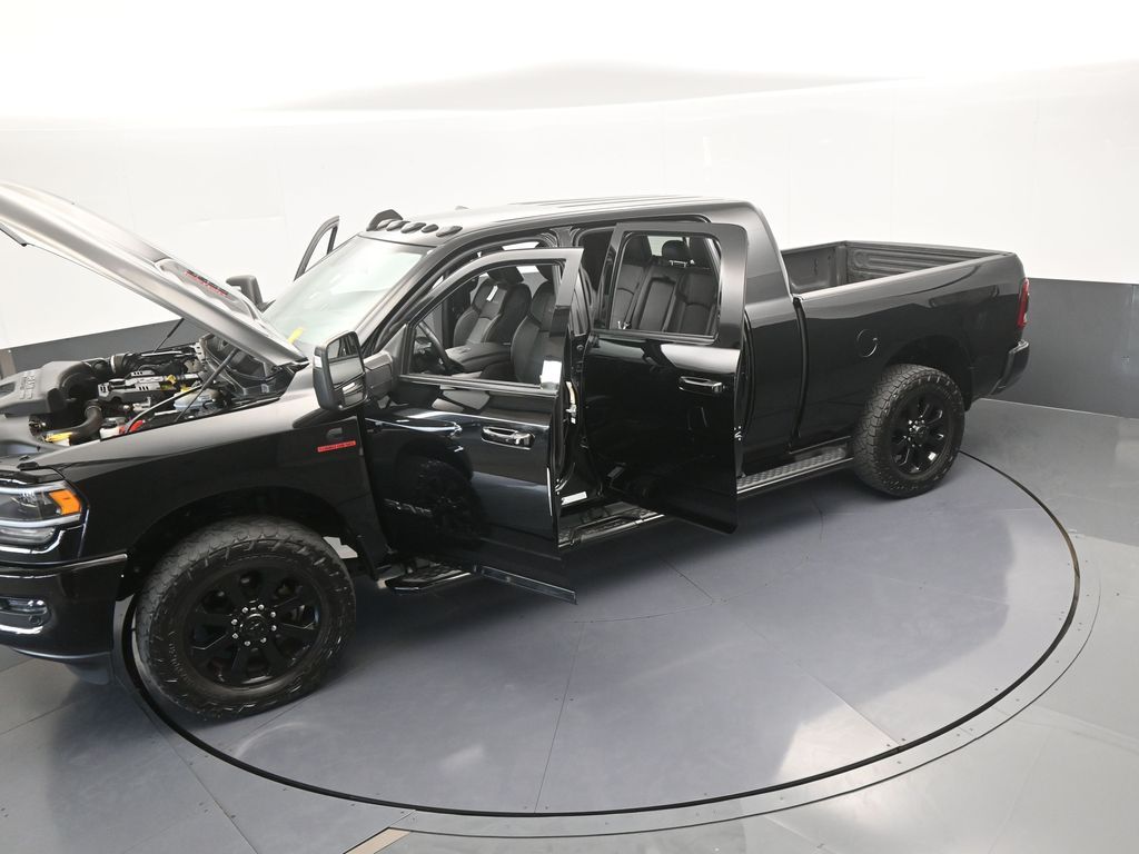 Used 2024 Diamond Black Crystal Pearlcoat Ram Laramie image 79