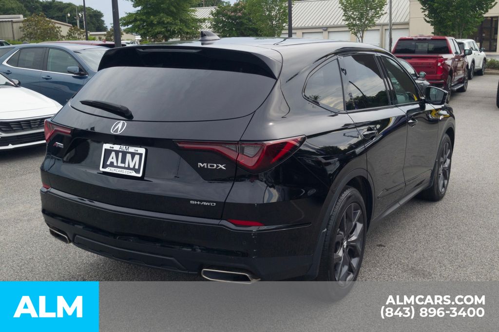 Used 2024 Majestic Black Pearl Acura A-Spec image 5