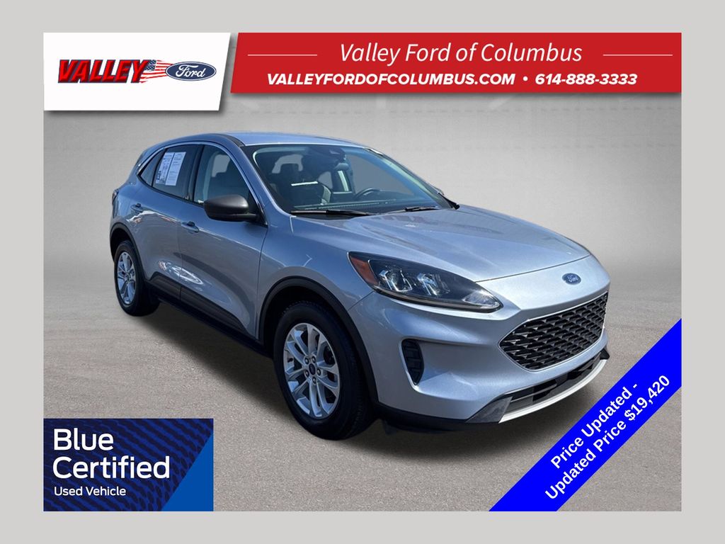 Blue Silver Metallic 2022 Ford Escape SUV / Crossover Front-Wheel Drive 8-Speed Automatic