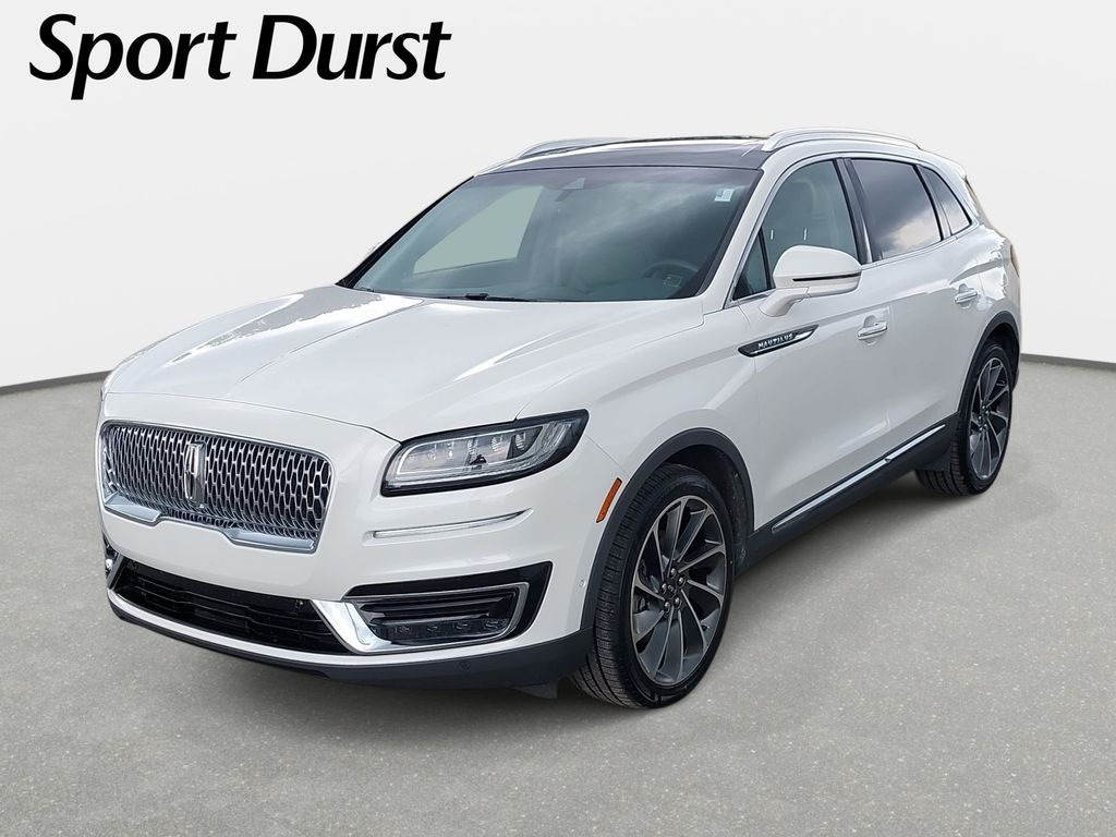 White 2020 Lincoln Nautilus Reserve AWD SUV / Crossover All-Wheel Drive 8-Speed Automatic