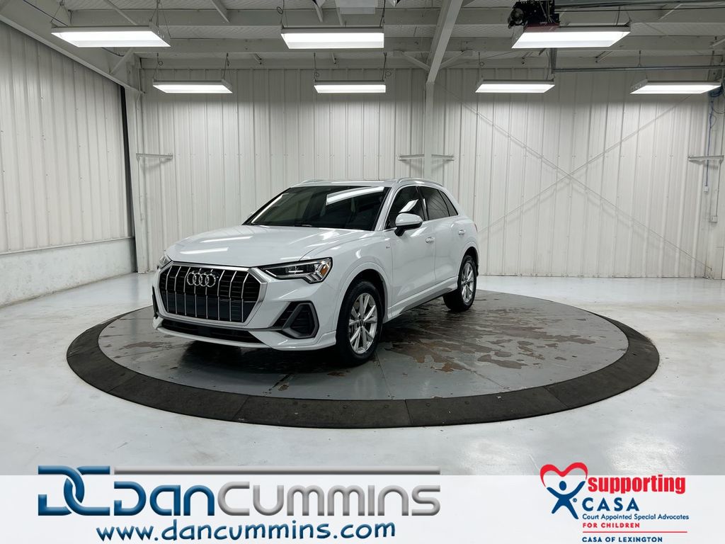 White 2022 Audi Q3 quattro Premium Plus S Line 45 TFSI SUV / Crossover All-Wheel Drive 8-Speed Automatic