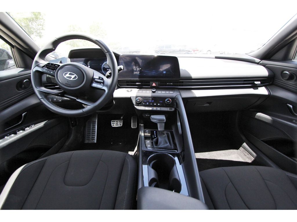 2025 Hyundai Elantra Hybrid SEL Sport Gray at DeMontrond Gulf Freeway