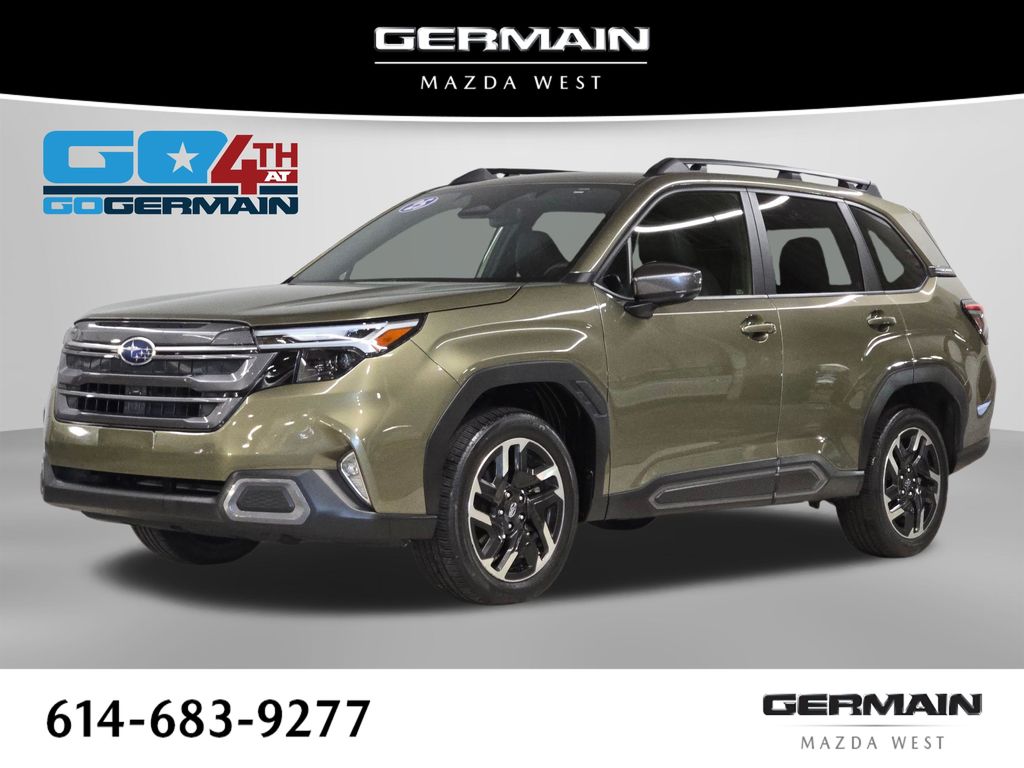Autumn Green Metallic 2025 Subaru Forester SUV / Crossover All-Wheel Drive Continuously Variable Transmission