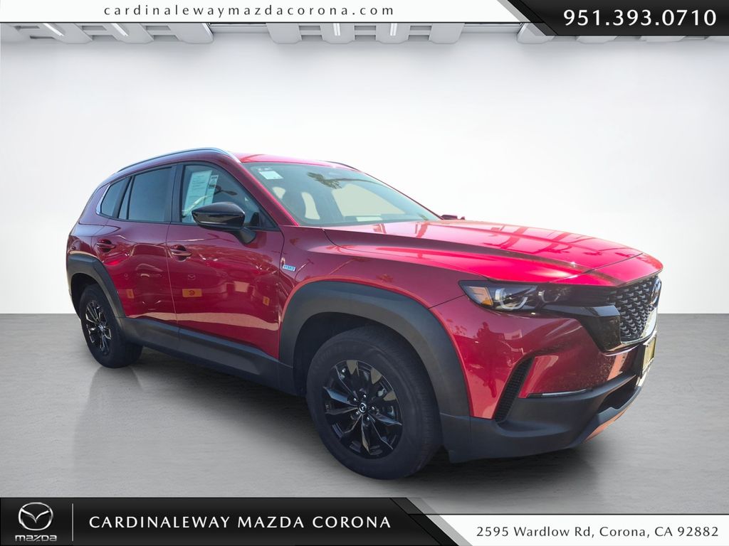 Red Crystal 2025 Mazda CX-50 Hybrid Preferred AWD SUV / Crossover All-Wheel Drive Continuously Variable Transmission
