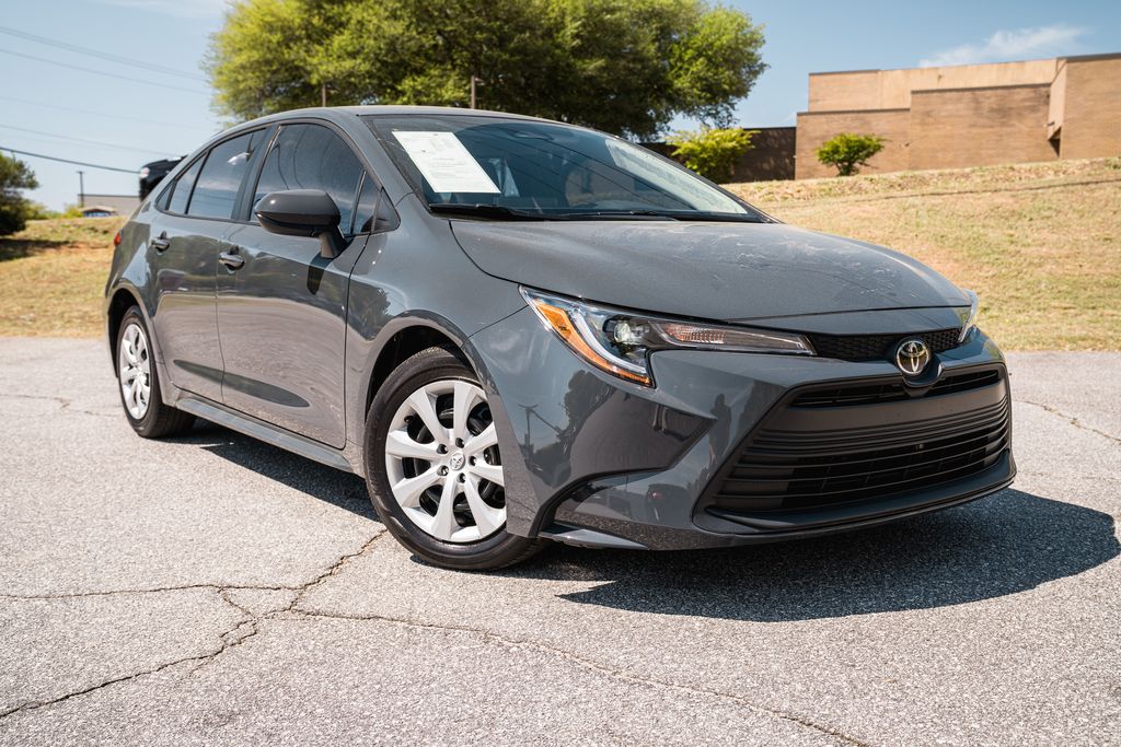 Underground 2025 Toyota Corolla LE FWD Sedan Front-Wheel Drive Continuously Variable Transmission