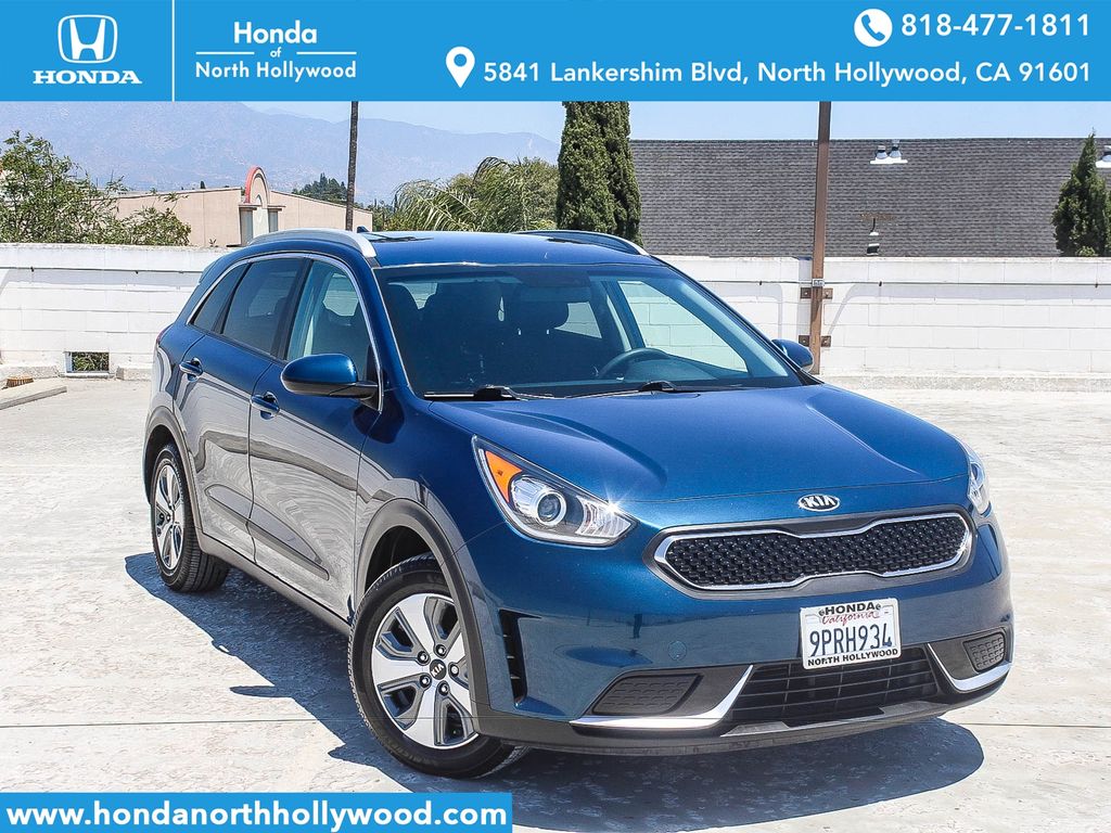Deep Cerulean 2019 Kia Niro SUV / Crossover Front-Wheel Drive 6-Speed Dual Clutch
