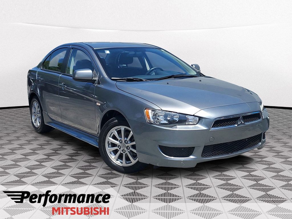 Mercury Gray 2014 Mitsubishi Lancer SE Sedan Automatic