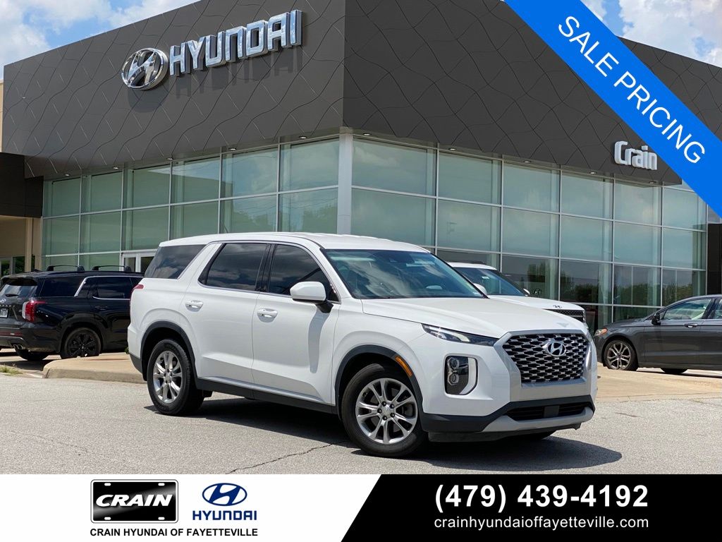 White 2021 Hyundai Palisade SUV / Crossover Front-Wheel Drive 8-Speed Automatic