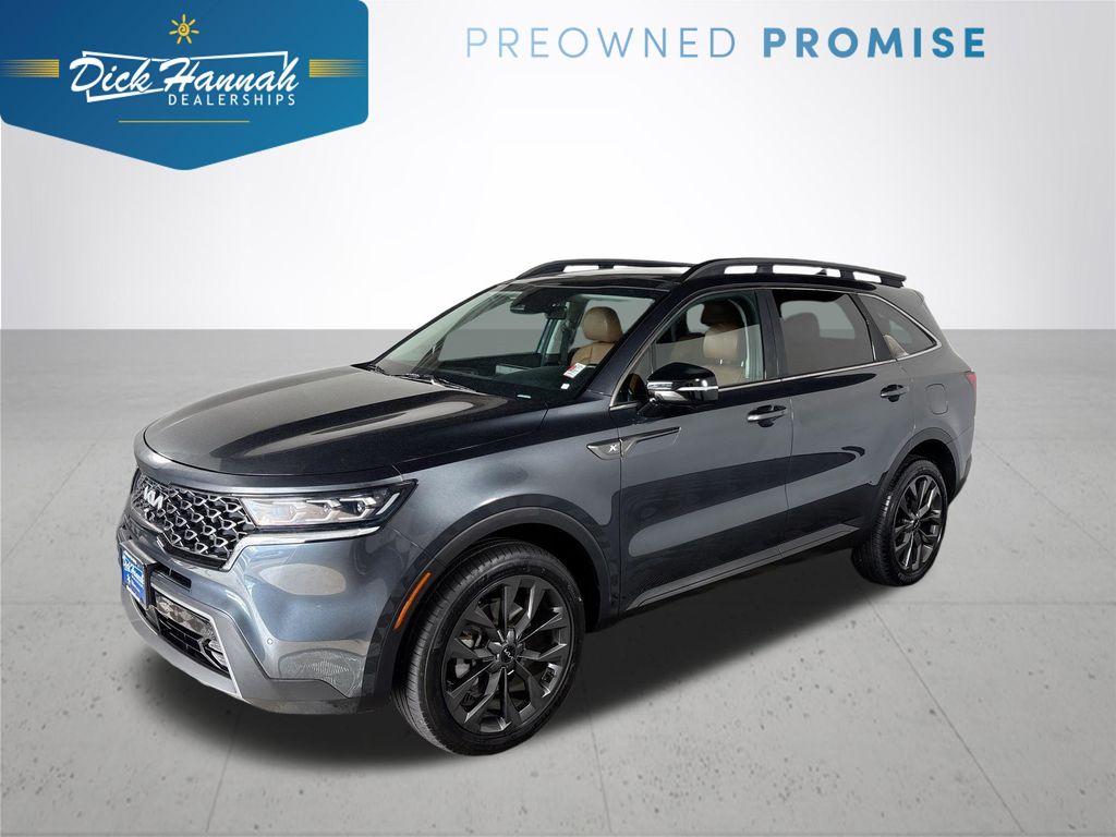 Gravity Gray 2022 Kia Sorento X-Line SX Prestige AWD SUV / Crossover All-Wheel Drive 8-Speed Dual Clutch