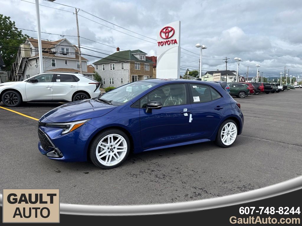 Blue Crush Metallic 2026 Toyota Corolla Hatchback Hatchback Front-Wheel Drive Continuously Variable Transmission