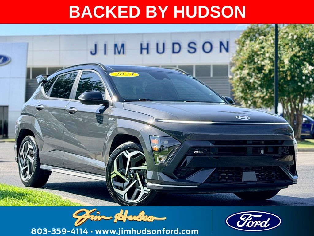 2024 Hyundai Kona N Line Gray Pearl - Jim Hudson Acura - Image 1