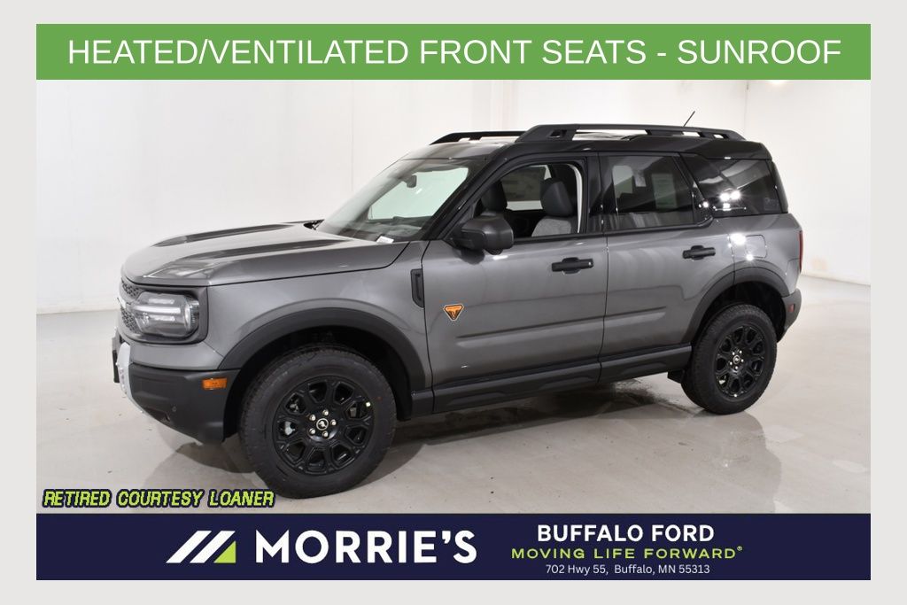 Gray Metallic 2026 Ford Bronco Sport SUV / Crossover All-Wheel Drive 8-Speed Automatic