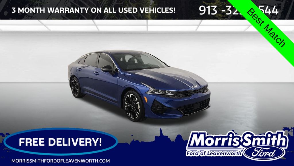 Sapphire Blue 2023 Kia K5 GT-Line FWD Sedan Front-Wheel Drive 8-Speed Automatic
