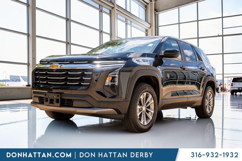 Mosaic Black Metallic 2025 Chevrolet Equinox SUV / Crossover Front-Wheel Drive Continuously Variable Transmission