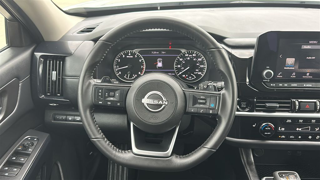 2025 Nissan Pathfinder SV Silver at Bravo Nissan