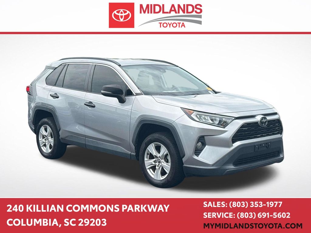 Silver Sky Metallic 2020 Toyota RAV4 SUV / Crossover Front-Wheel Drive 8-Speed Automatic
