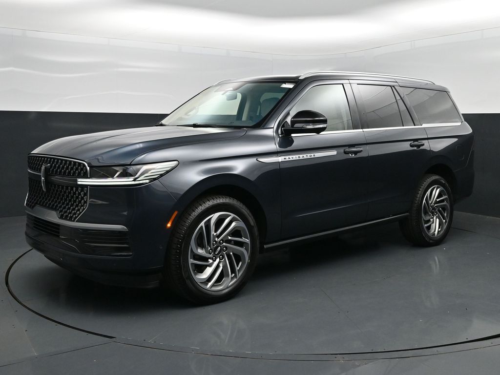 Blue Metallic 2025 Lincoln Navigator SUV / Crossover Four-Wheel Drive Automatic