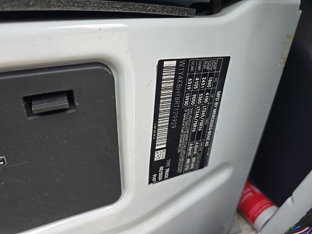 Used 2024 Mercedes-benz Sprinter 2500 Van