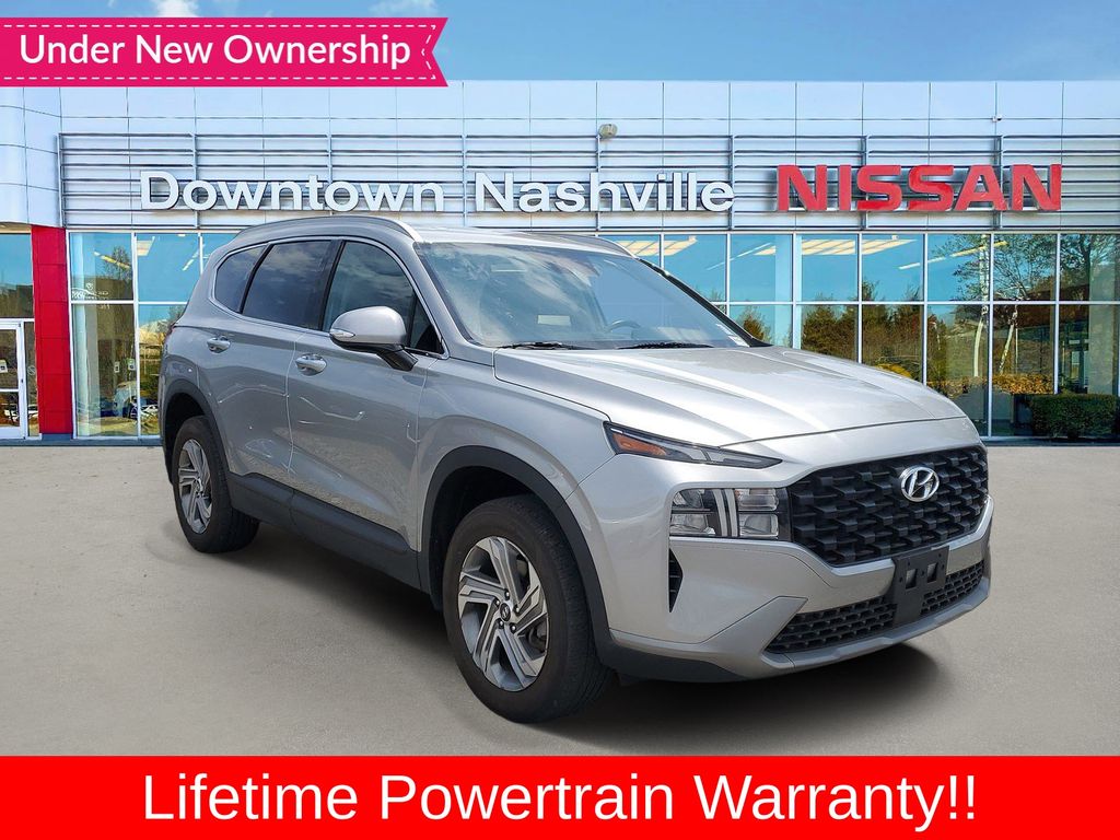 Shimmering Silver 2023 Hyundai Santa Fe SUV / Crossover All-Wheel Drive 8-Speed Automatic