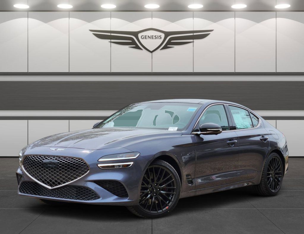 Ceres Blue 2026 Genesis G70 Sedan Rear-Wheel Drive 8-Speed Automatic