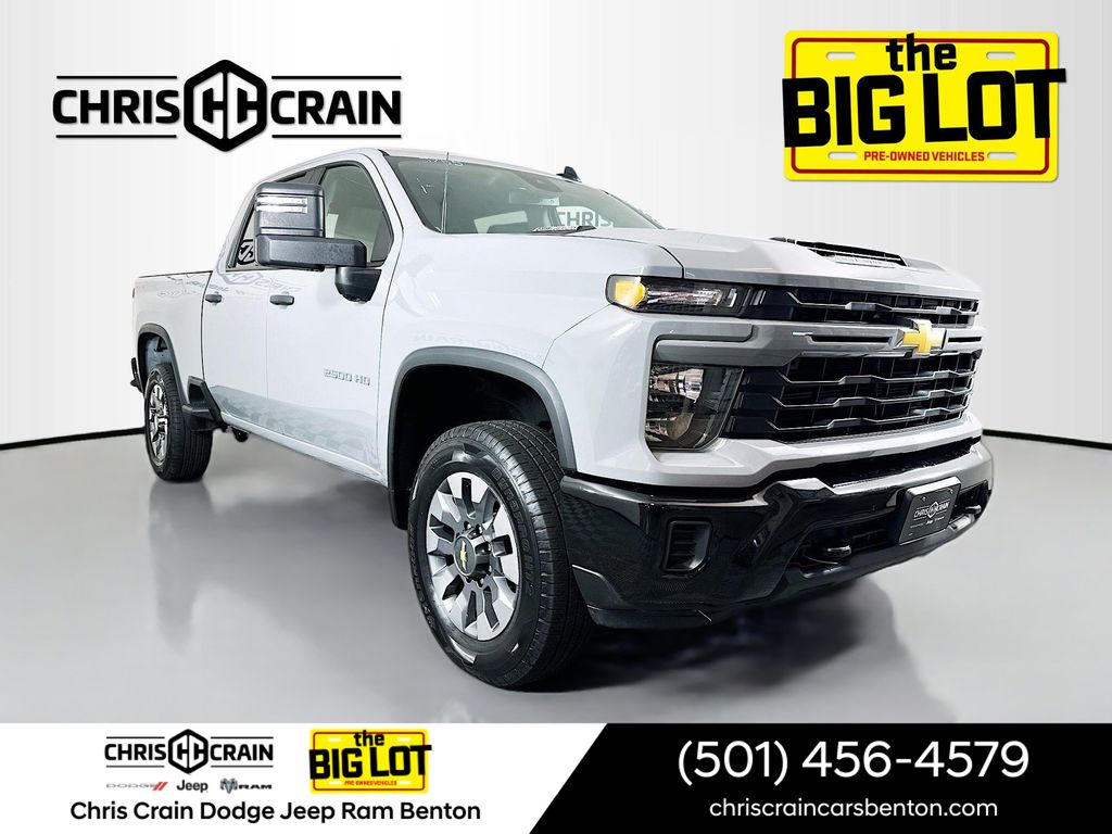 Slate Gray Metallic 2024 Chevrolet Silverado 2500HD Pickup Truck Four-Wheel Drive Automatic