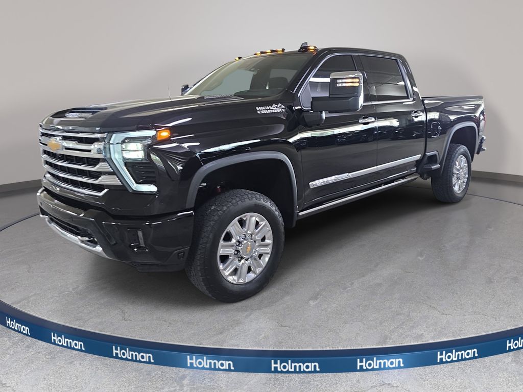 Black 2024 Chevrolet Silverado 2500HD Pickup Truck Four-Wheel Drive Automatic