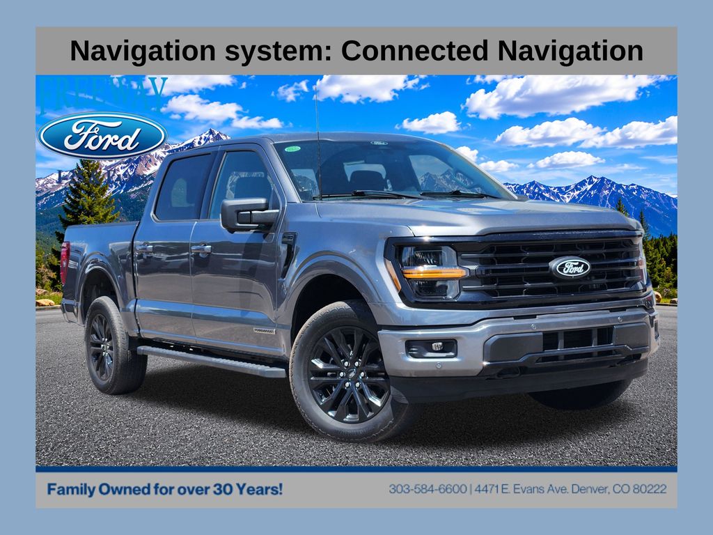 Carbonized Gray Metallic 2024 Ford F-150 Pickup Truck Four-Wheel Drive Automatic