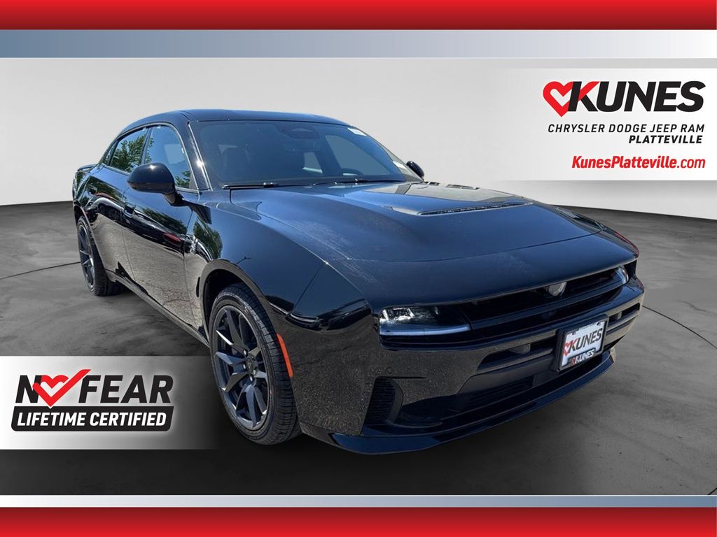 Diamond Black Crystal Pearlcoat 2026 Dodge Charger Sedan All-Wheel Drive 8-Speed Automatic