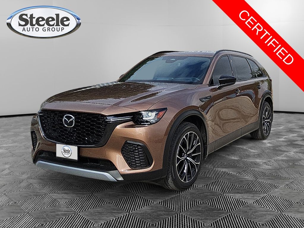 Red (Melting Copper Metallic) 2025 Mazda CX-70 PHEV Premium Plus AWD SUV / Crossover All-Wheel Drive 8-Speed Automatic