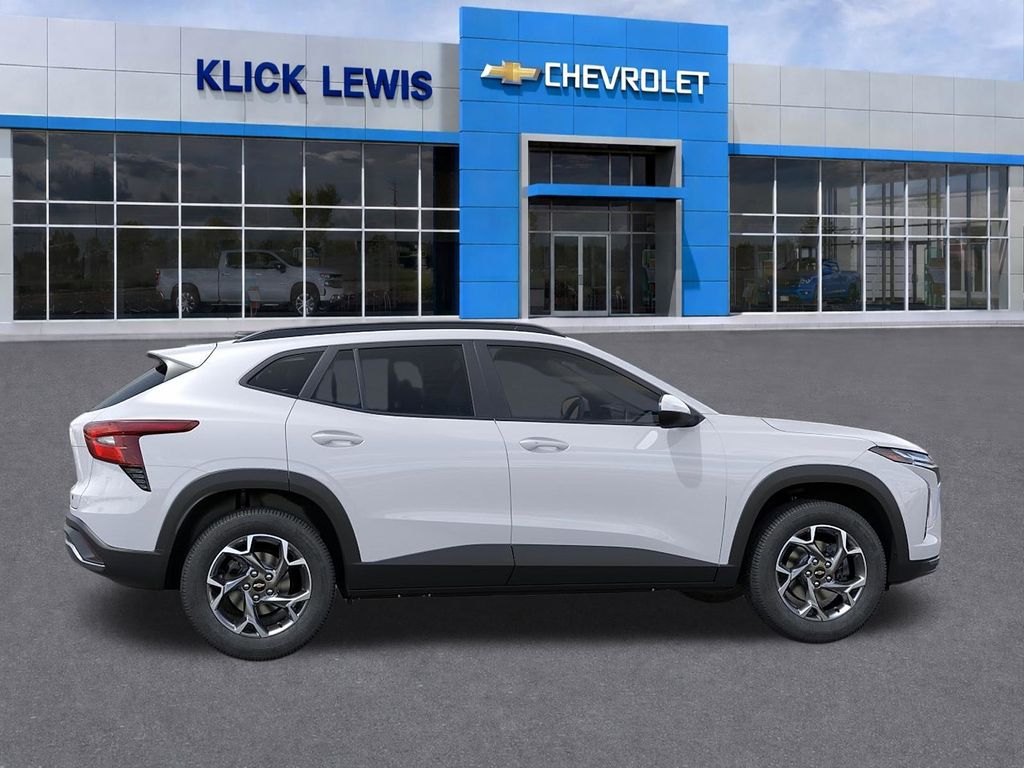 2026 Chevrolet Trax LT White at Klick Lewis Buick Chevrolet
