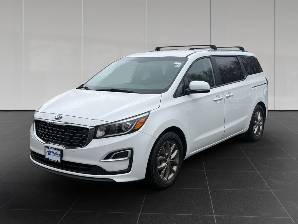 Snow White Pearl 2020 Kia Sedona EX FWD Minivan Front-Wheel Drive 8-Speed Automatic