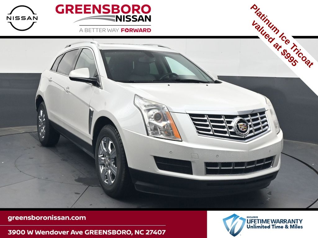 Gray (Platinum Ice Tricoat) 2015 Cadillac SRX SUV / Crossover Front-Wheel Drive 6-Speed Automatic
