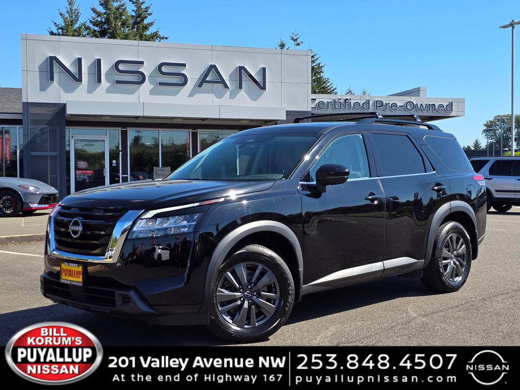 Super Black 2022 Nissan Pathfinder SUV / Crossover All-Wheel Drive 9-Speed Automatic