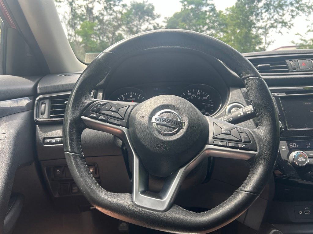 2018 Nissan Rogue SV Red at Bob Ruth Ford