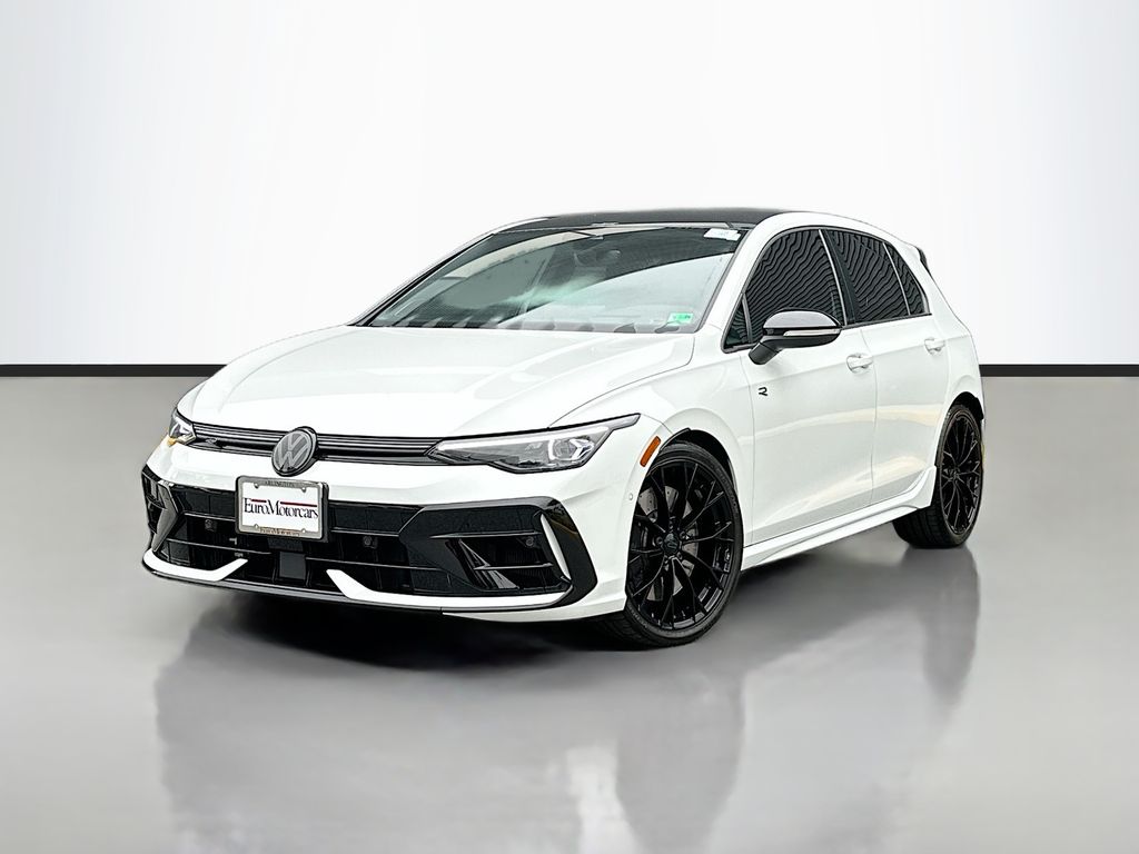 White 2025 Volkswagen Golf R Hatchback All-Wheel Drive 7-Speed Dual Clutch