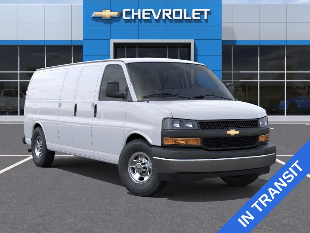 Summit White 2026 Chevrolet Express Cargo 3500 RWD Van Rear-Wheel Drive