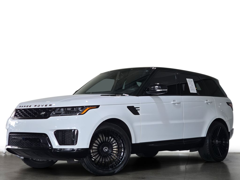 Icy White 2022 Land Rover Range Rover Sport Pickup Truck All-Wheel Drive 8-Speed Automatic