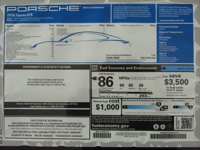 Thumbnail: 2026 Porsche Taycan - 15
