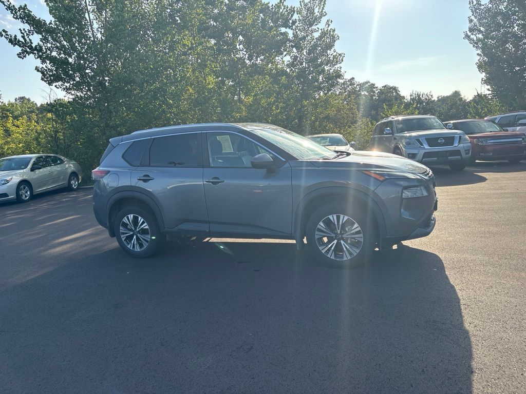 Gray (Gun Metallic) 2023 Nissan Rogue SUV / Crossover All-Wheel Drive Continuously Variable Transmission