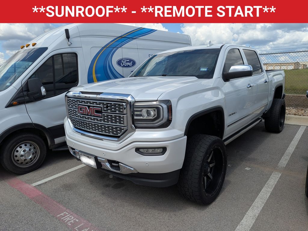 2018 GMC Sierra 1500 Denali White at Bayway Cadillac Southwest