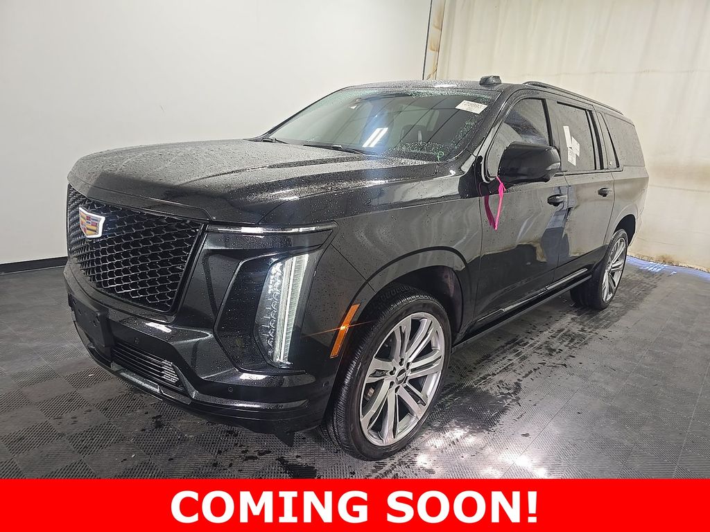 Black 2025 Cadillac Escalade ESV Sport Platinum 4WD SUV / Crossover Four-Wheel Drive Automatic