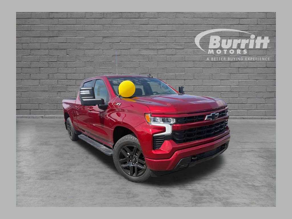 Radiant Red Tintcoat 2024 Chevrolet Silverado 1500 Pickup Truck Four-Wheel Drive Automatic