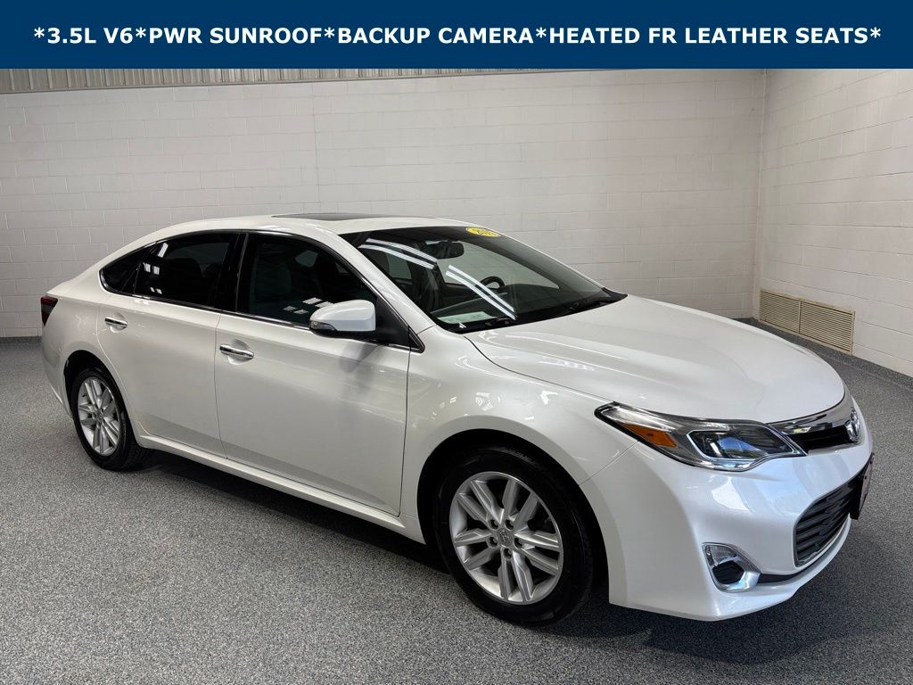 White (Blizzard Pearl) 2015 Toyota Avalon Sedan Front-Wheel Drive 6-Speed Automatic
