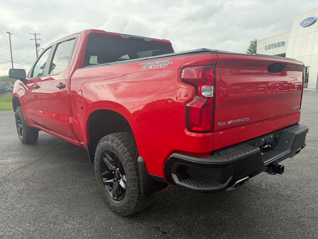 2020 Chevrolet Silverado 1500 Custom Trail Boss Red at Phil Fitts Ford