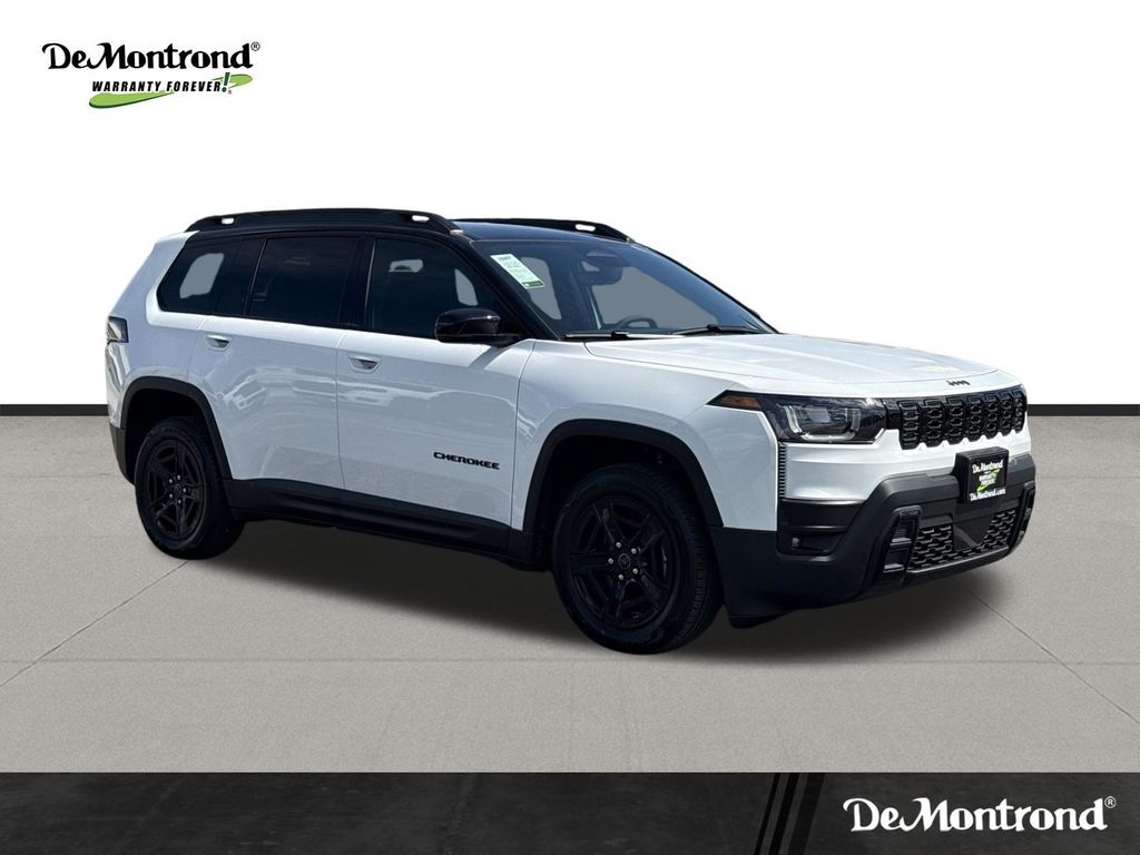2026 Jeep Cherokee Limited White/off-white at Bayshore Chrysler Jeep Dodge Ram
