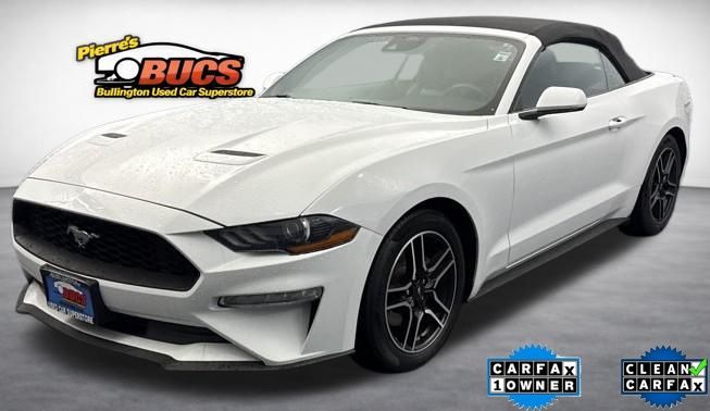 Oxford White 2023 Ford Mustang EcoBoost Premium Convertible RWD Convertible Rear-Wheel Drive Automatic